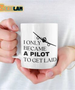 I Only Became A Pilot To Get Laid Mug Father Day