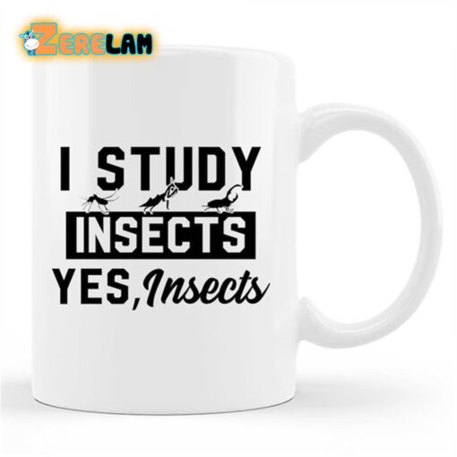 I Study Insects Yes Insects Mug Father Day