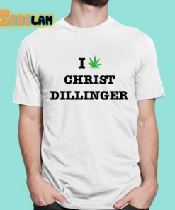 I Weed Christ Dillinger Shirt