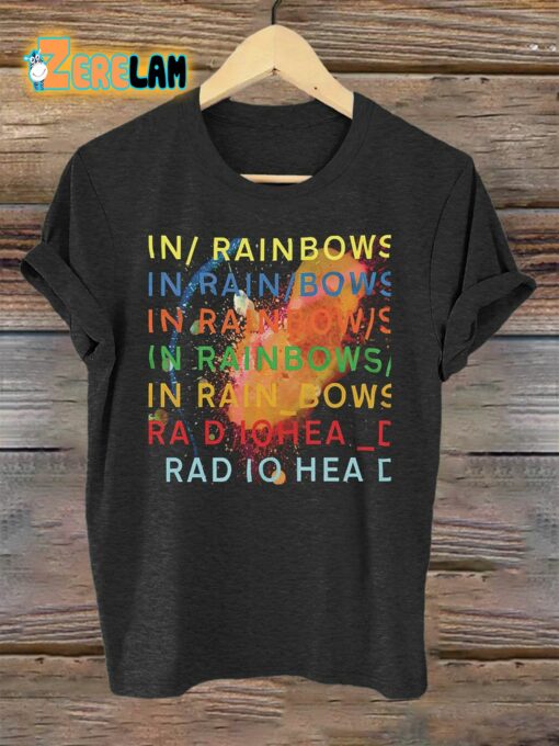 In Rainbows Radiohead T-shirt