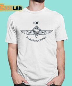 Israeli IDF Paratroopers Symbol Shirt
