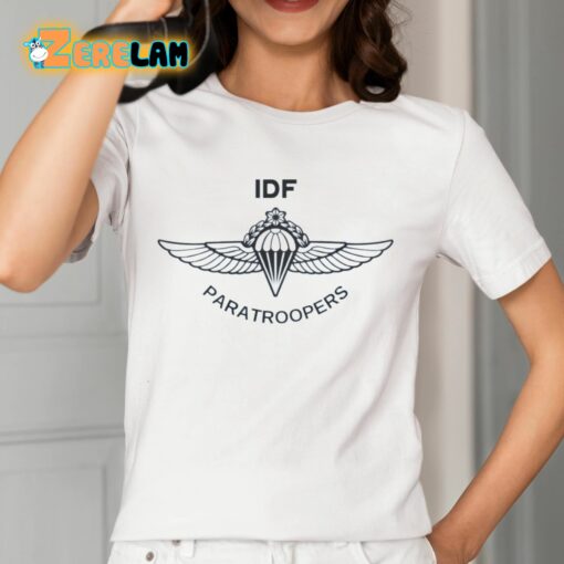 Israeli IDF Paratroopers Symbol Shirt