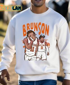 Jalen Brunson Cartoon Knicks Player Shirt 3 1