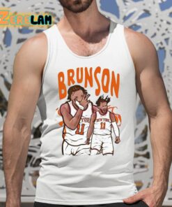 Jalen Brunson Cartoon Knicks Player Shirt 5 1