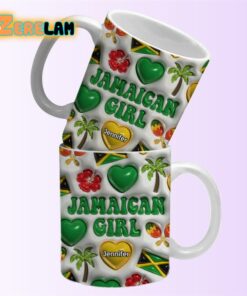 Jamaican Girl Inflated Mug