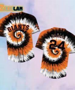 Giants Jerry Garcia Tribute Night Tie Dye Jersey Giveaway 2024