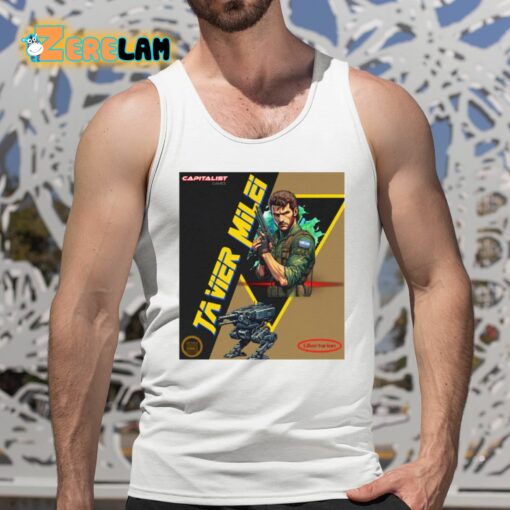 Javier Milei Gear Solid Libertarian Warrior Shirt