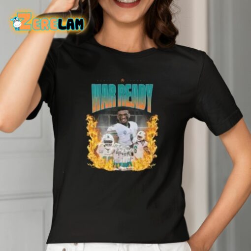 Jaylen Waddle War Ready Dolfan Shirt