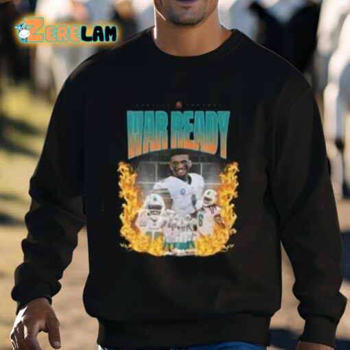 Jaylen Waddle War Ready Dolfan Shirt