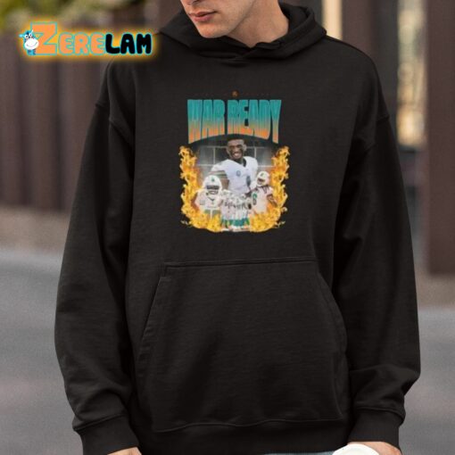 Jaylen Waddle War Ready Dolfan Shirt