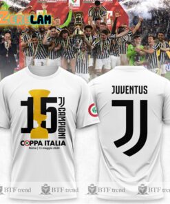 Juventus Campioni Coppa Italia 15 Maggio 2024 Hoodie 2
