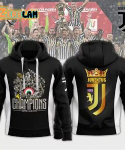 Juventus Champions Coppa Italia Frecciarossa 2023 24 Hoodie 1