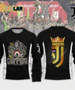 Juventus Champions Coppa Italia Frecciarossa 2023 24 Hoodie 2