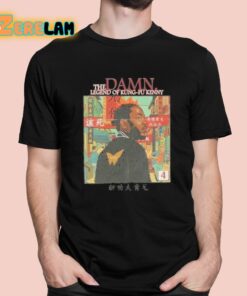 Kendrick Lamar The Damn Legend Of Kung-fu Kenny Shirt