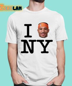Knicks Josh Hart I Love Ny Shirt 1 1