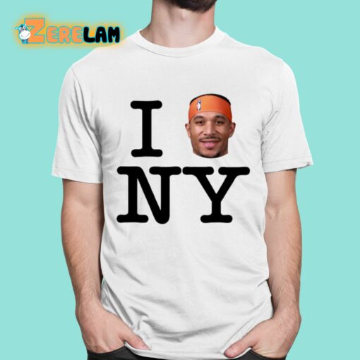 Knicks Josh Hart I Love Ny Shirt