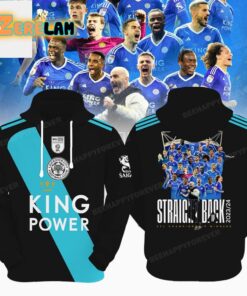 Leicester City Straight Back 23 24 Championship Winners Hoodie 1