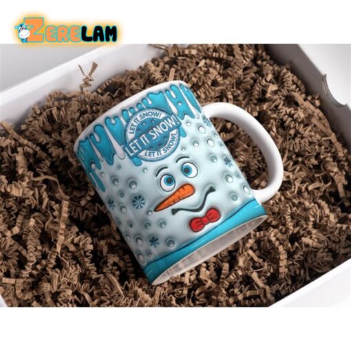 Let It Snow Inflated Mug Father Day