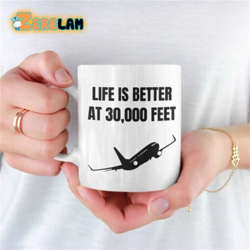 Life Is Better At 30000 Feet Mug Father Day