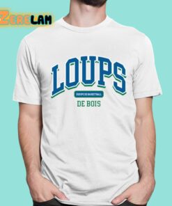 Loups Equipe De Basketball De Bois Shirt 1 1