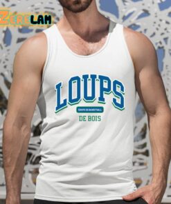 Loups Equipe De Basketball De Bois Shirt 5 1