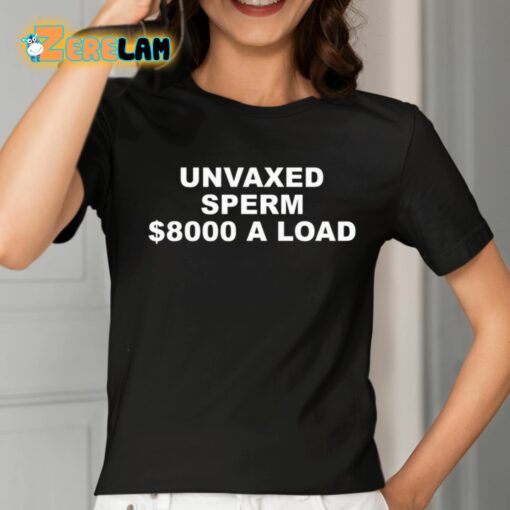 Luke Rudkowski Unvaxed Sperm 8000 Dollar A Load Shirt