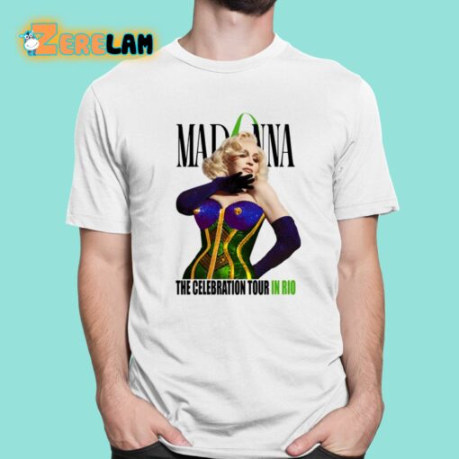 Madonna The Celebration Tour In Rio Shirt