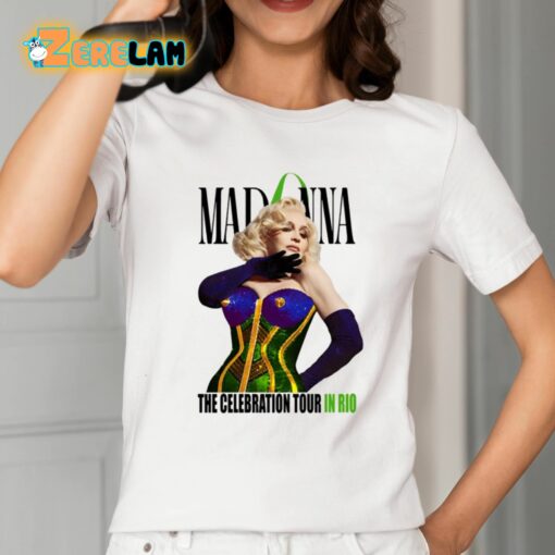 Madonna The Celebration Tour In Rio Shirt