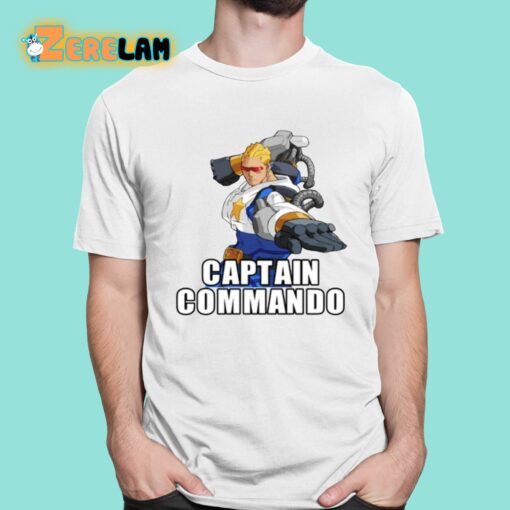 Maximilian Dood Captain Commando Shirt