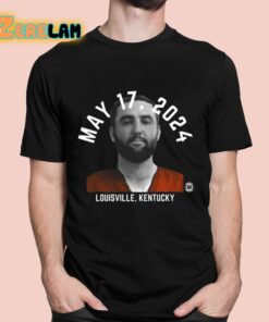 May 17 2024 Louisville Kentucky Scottie Scheffler Mugshot Shirt 1 1