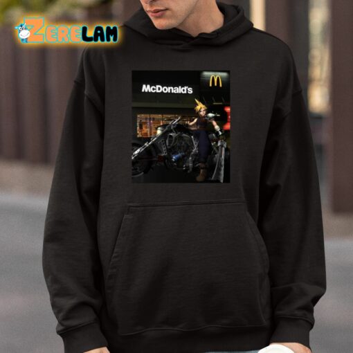 McDonald’s Final Fantasy Kai Cloud Strife Maccas Run Shirt