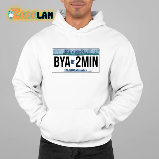 Minnesota Bya2min License Plate Shirt