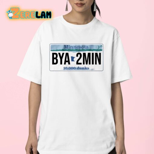 Minnesota Bya2min License Plate Shirt