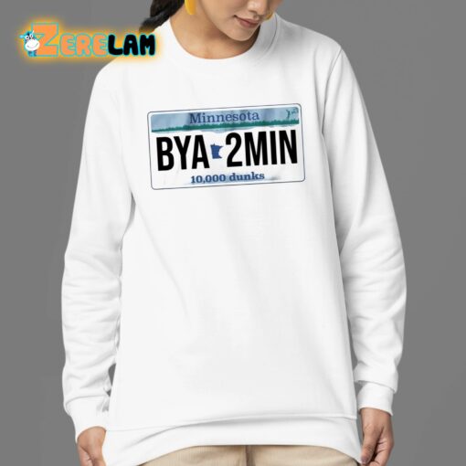 Minnesota Bya2min License Plate Shirt