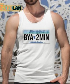 Minnesota Bya2min License Plate Shirt 5 1