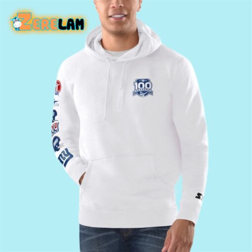 NY Giants EST 1925 100th Season Hoodie