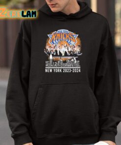 NY Knicks 2023 2024 Team Player Name Skyline Shirt 4 1