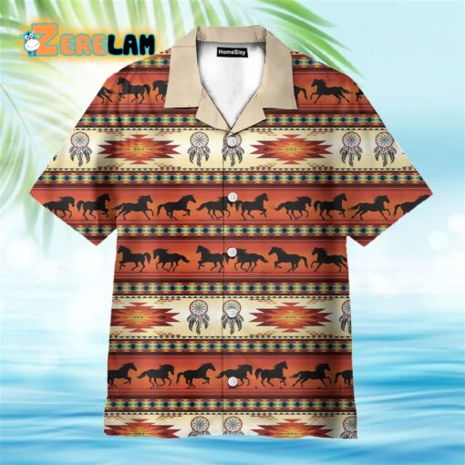 Native Horse Hawaiian Shirt