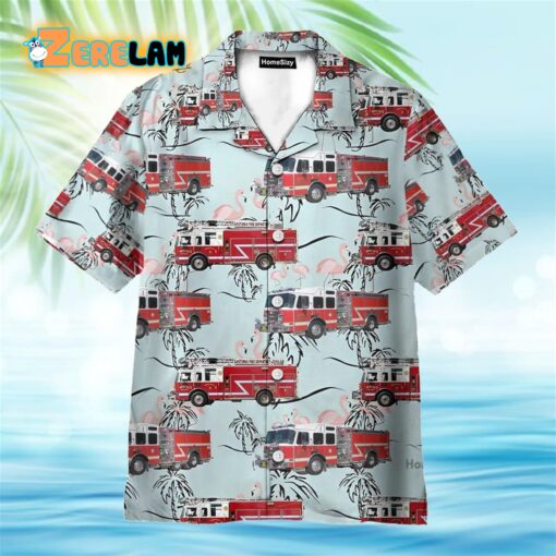 North Carolina Gastonia Fire Department Hawaiian Shirt