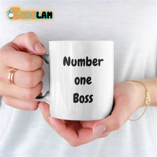 Number one Boss Mug Father Day