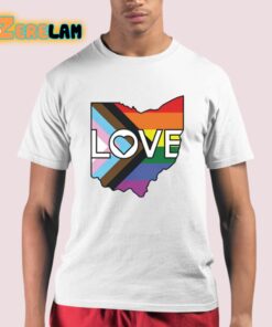 Ohio Love Progress Pride Shirt