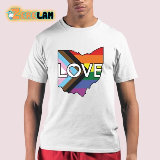 Ohio Love Progress Pride Shirt