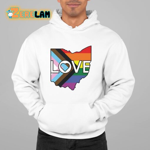 Ohio Love Progress Pride Shirt