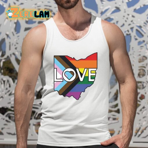 Ohio Love Progress Pride Shirt