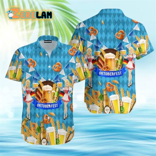 Oktoberfest Celebration Beer Hawaiian Shirt