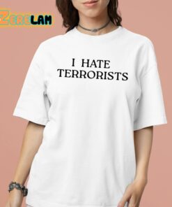 Old Row I Hate Terrorists Shirt