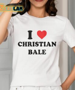 Olivia Rodrigo I Love Christian Bale Shirt 2 1