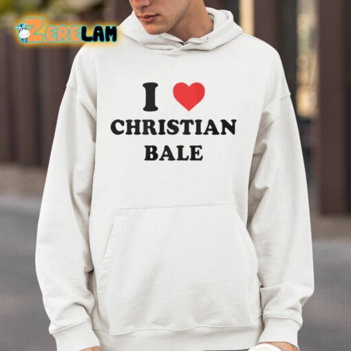 Olivia Rodrigo I Love Christian Bale Shirt