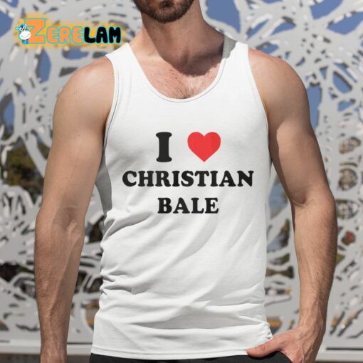 Olivia Rodrigo I Love Christian Bale Shirt