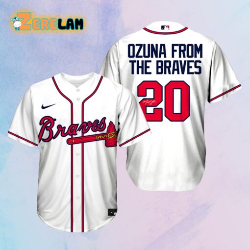 Ozuna From The Braves Jersey Shirt